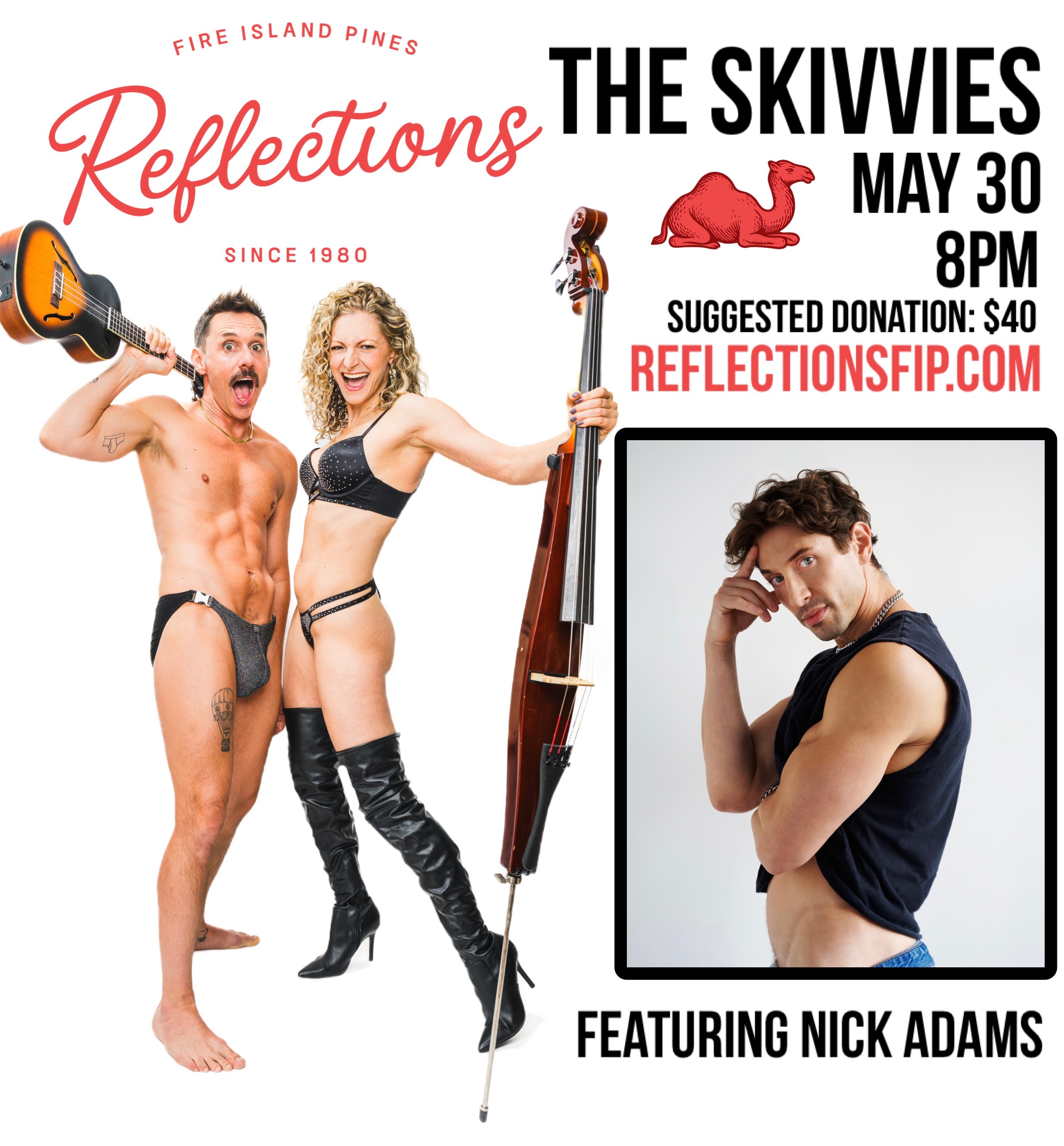 The Skivvies w/Nick Adams